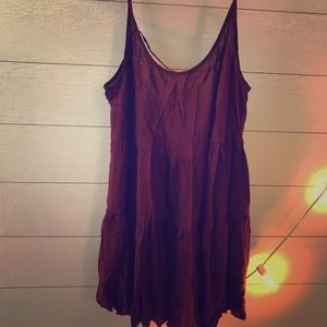 Light maroon dress